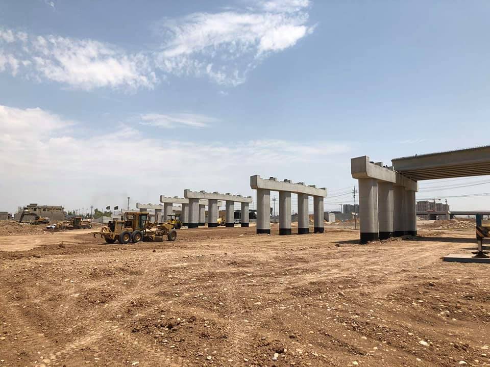 بالصور | أربيل توشك على إنجاز أول جزء لأحدث طرقها السريعة