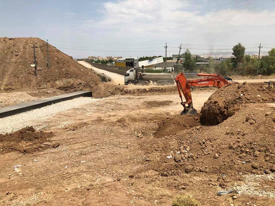 بالصور | أربيل توشك على إنجاز أول جزء لأحدث طرقها السريعة