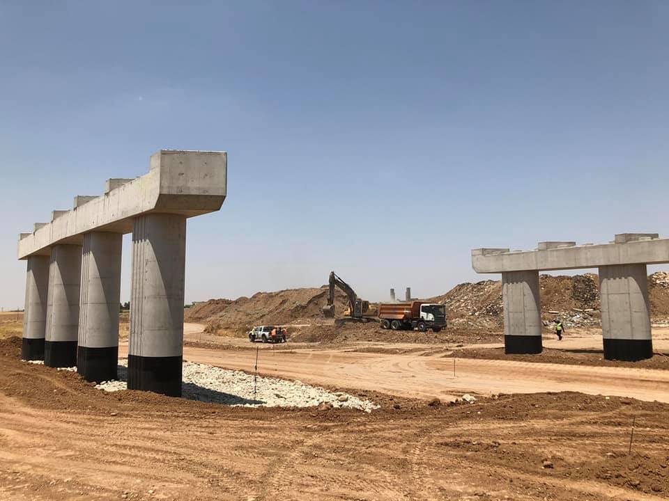 بالصور | أربيل توشك على إنجاز أول جزء لأحدث طرقها السريعة