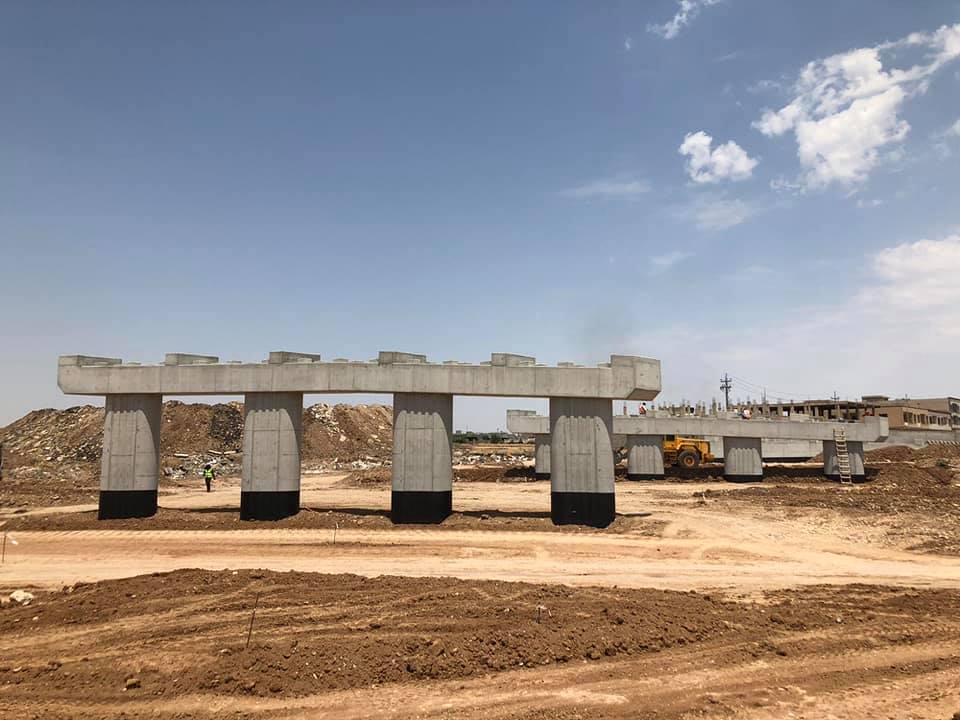 بالصور | أربيل توشك على إنجاز أول جزء لأحدث طرقها السريعة