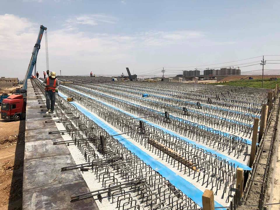 بالصور | أربيل توشك على إنجاز أول جزء لأحدث طرقها السريعة