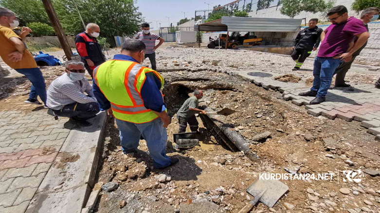 سەنتەری شاری سلێمانی بێ ئاو دەبێت