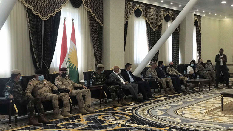 Şandeke Wezareta Berevaniyê Iraqê li Hewlêrê bi Wezareta Pêşmerge re dicive