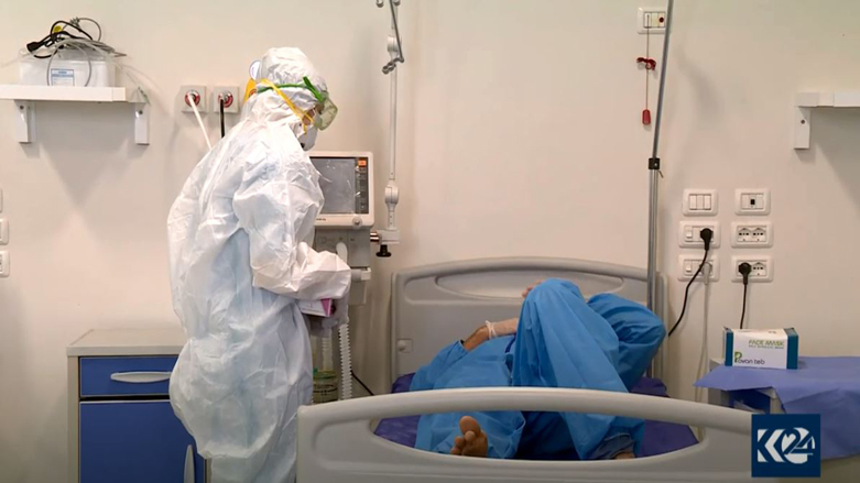 لە ھەولێر دۆخی 15 تووشبووی کۆرۆنا ناجێگیرە