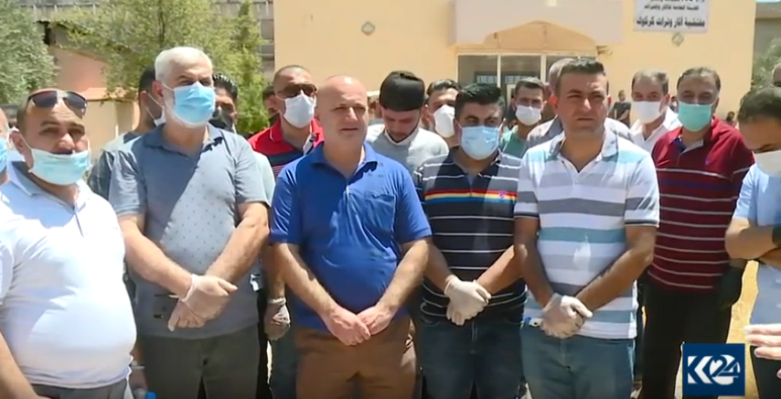 بەناوی عەسائیب ئەھلولحەق داوای پارە لە ژمارەیەک دوکانداری کەرکووک دەکرێت