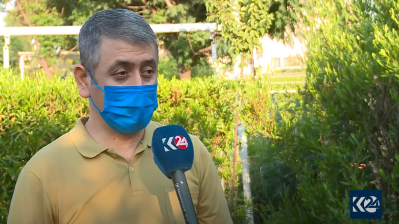 سەرۆكی شارەوانی خزمەتگوازاری و ژینگەپارێزی ھەولێر كۆرۆنای تێپەڕاند