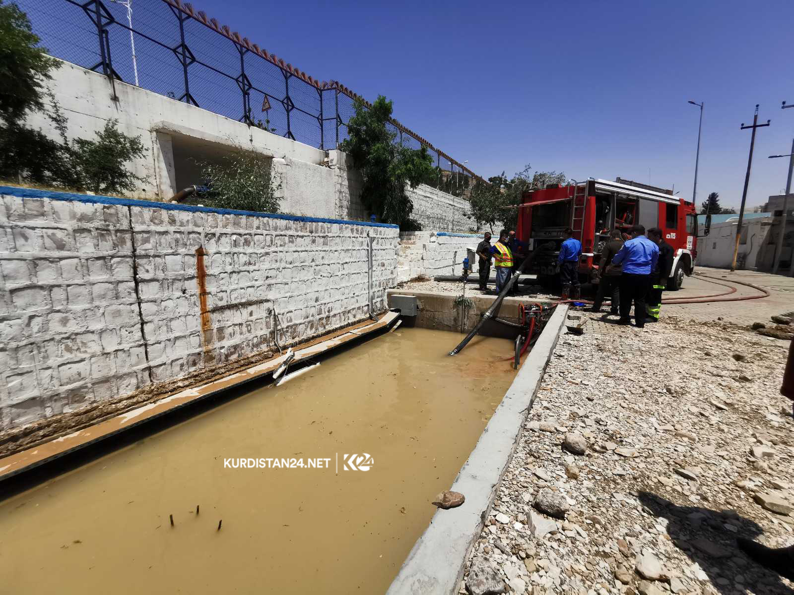 سەنتەری شاری سلێمانی بێ ئاو دەبێت