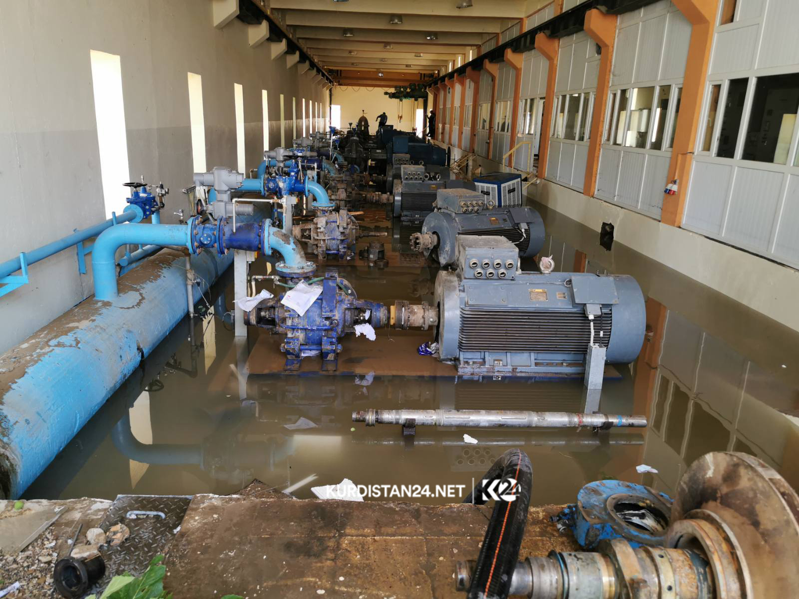 سەنتەری شاری سلێمانی بێ ئاو دەبێت