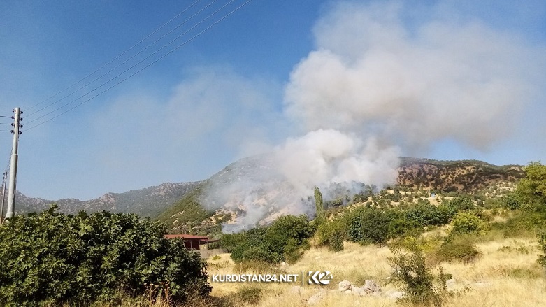 له‌ ماوه‌ی ته‌نیا 24 كاتژمێرا زیاتر له‌ 100 گوللـه‌ تۆپی توركیا به‌ر ناوچه‌ی حه‌فتانین كه‌وتوون