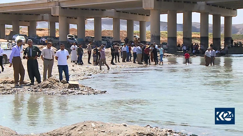 له‌ماوه‌ی كه‌متر له‌ 6 مانگ 14 كه‌س له‌ ئاوی زێی گه‌وره‌دا خنكاون