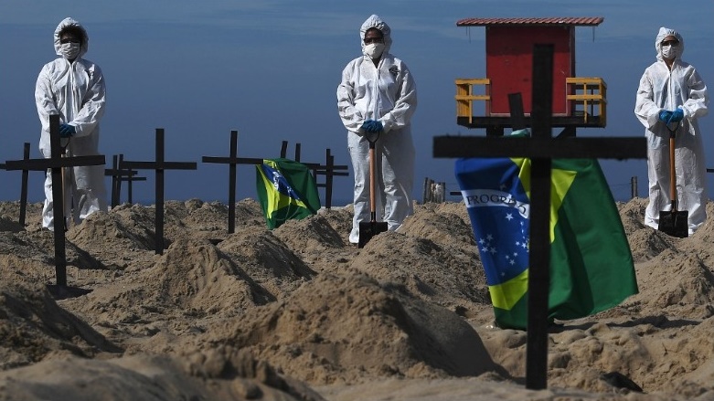 Li cîhanê qurbaniyê Korona 570 hezar kes derbas kir