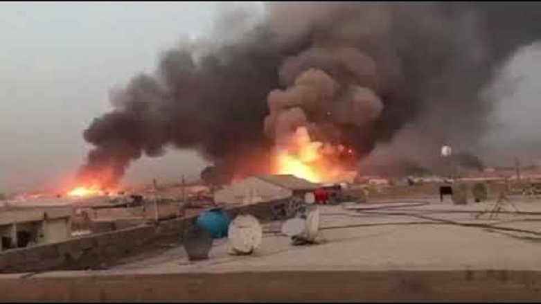 انفجار در پایگاه نظامی صقر در بغداد 