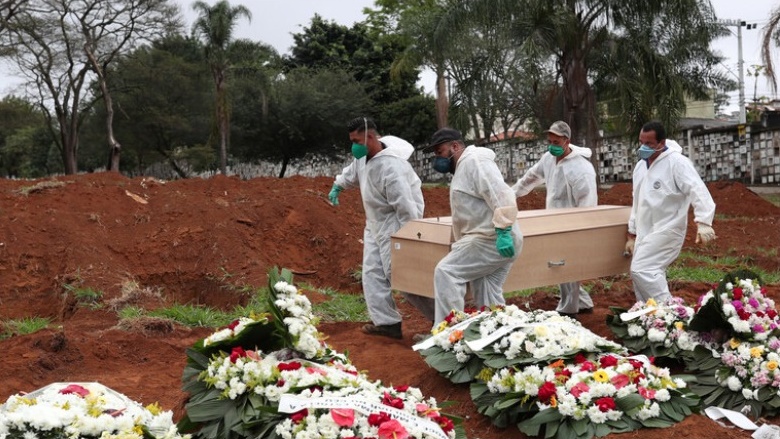 Li cîhanê qurbaniyên Koronayê 550 hezar kes derbas kir