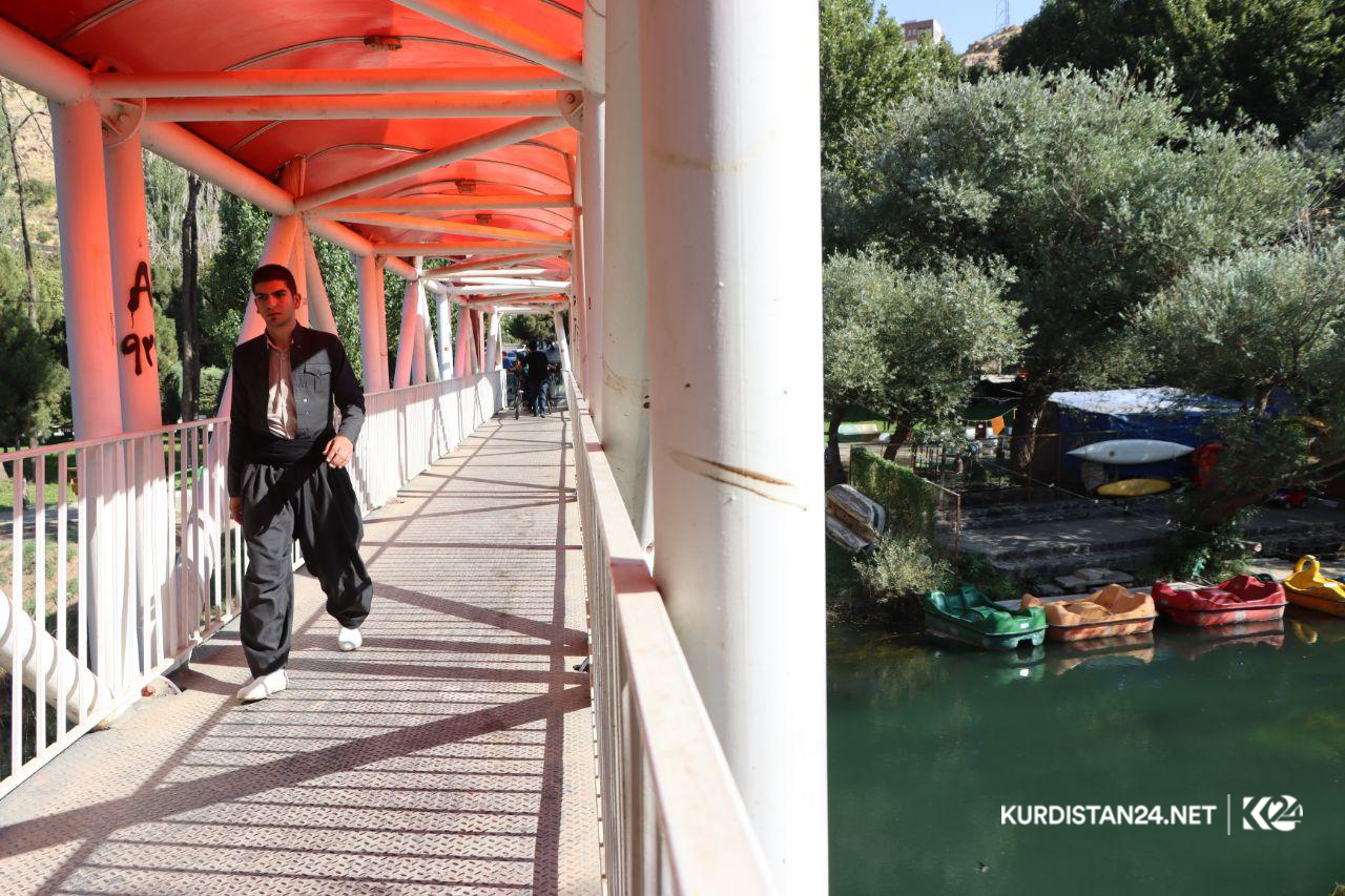 بە وێنە.. باغی میکائیل لە شاری مەهاباد