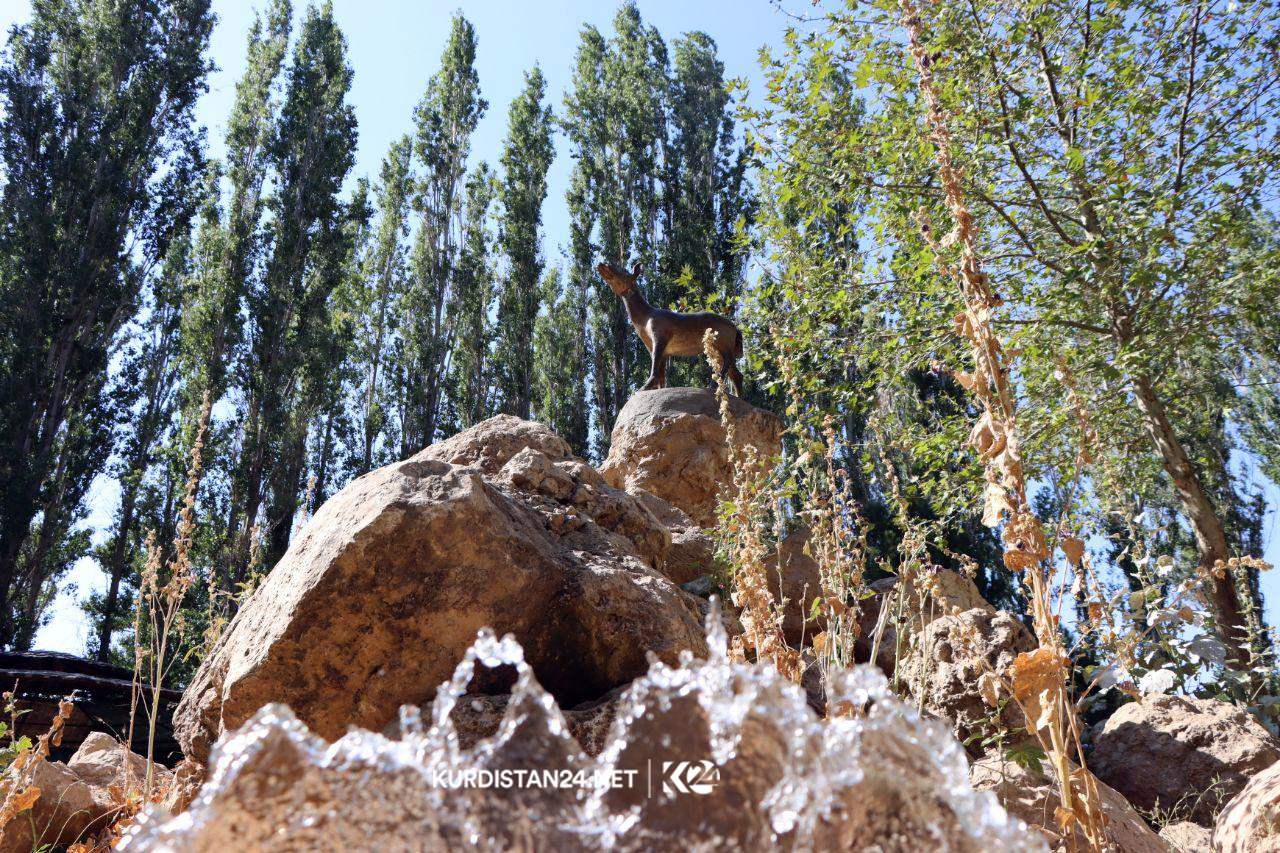 بە وێنە.. باغی میکائیل لە شاری مەهاباد