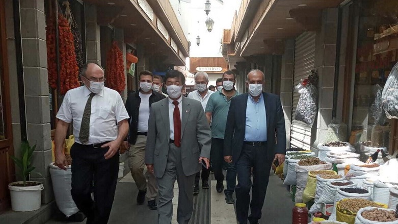 Şanda Japonî serdana Diyarbekirê kir