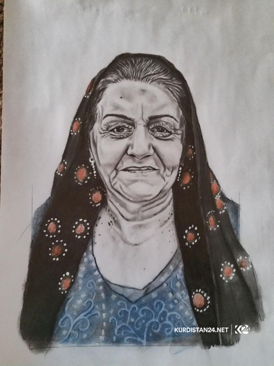 گەنجێكی خاوەن پێداویستی تایبەت چەندین تابلۆی سەرنج راكێش دروست دەكات