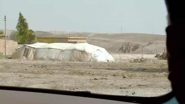 Tents in the village of Palkana that local Kurdish residents say have been set up by ethnic Arab Iraqis who are attempting to seize property in Iraq's disputed province of Kirkuk. (Photo: Kurdistan 24)