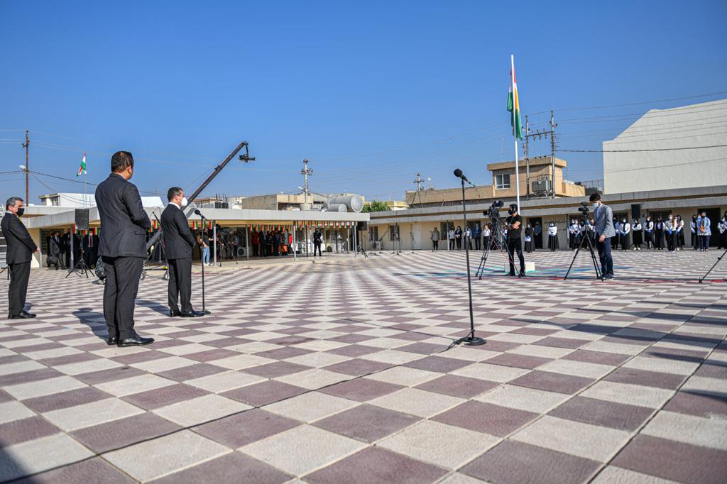 مەسرور بارزانی زەنگی دەستپێكردنی ساڵی نوێی خوێندنی لێدا