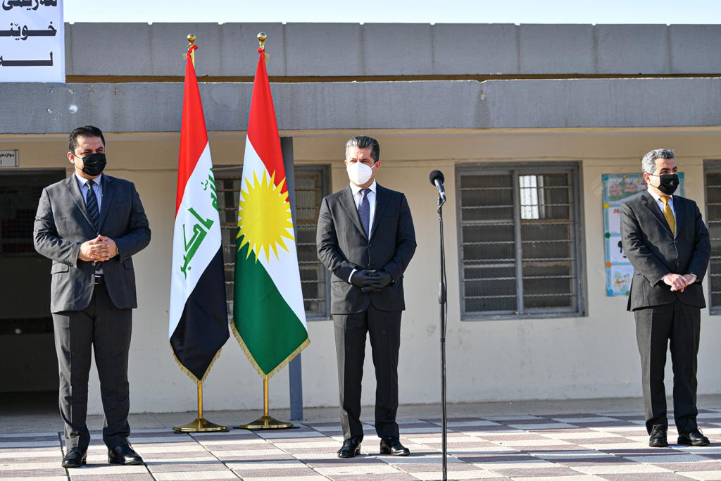 مەسرور بارزانی زەنگی دەستپێكردنی ساڵی نوێی خوێندنی لێدا