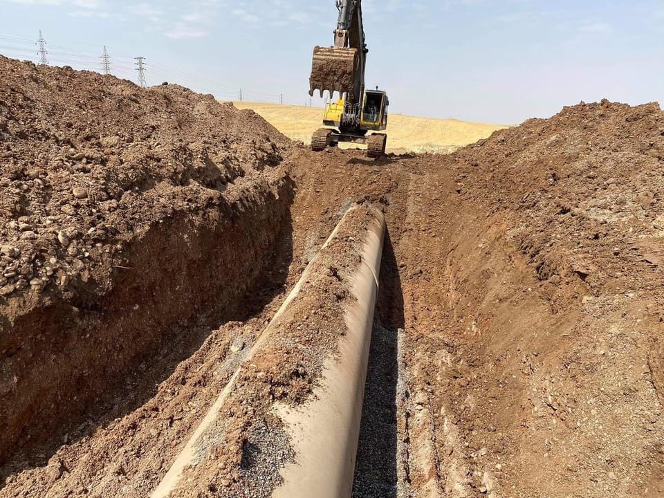 زانیاری نوێ لەبارەی كاركردن بۆ گواستنەوەی بۆری ئاوی ئیفراز سێی ھەولێر دەخرێتەڕوو