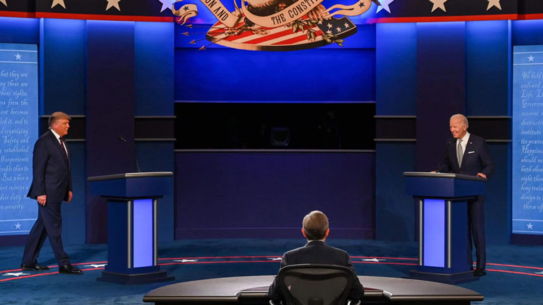 "لە یەكەم دیبەت لەگەڵ بایدن، تره‌مپ دوو هه‌ڵه‌ی گه‌ورەی كرد"