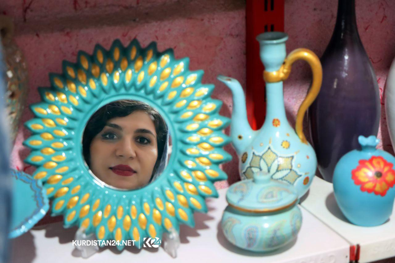بەوێنە.. كاری دەستی خانمێكی كورد