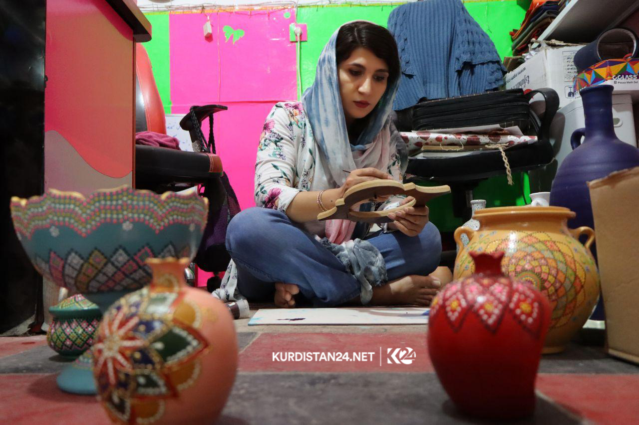 بەوێنە.. كاری دەستی خانمێكی كورد