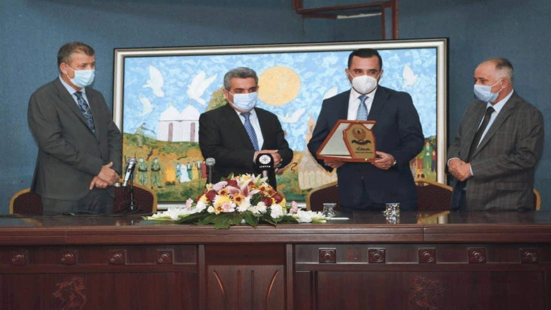 بەڕێوەبەری نوێی ناحییەی عەنکاوە دەستبەکابوو