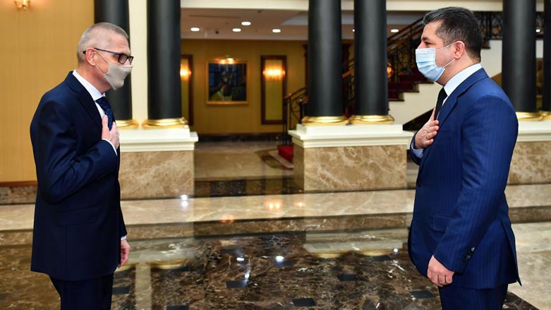 مسرور بارزانی با سفیر لهستان در عراق دیدار کرد