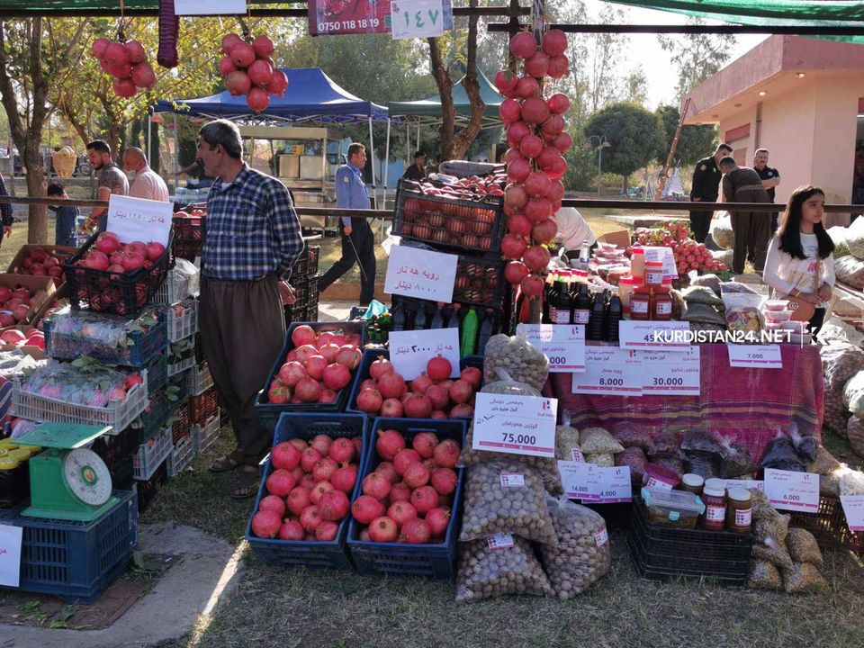 بالصور | حدائق حلبجة تزدان جمالاً بمهرجان 