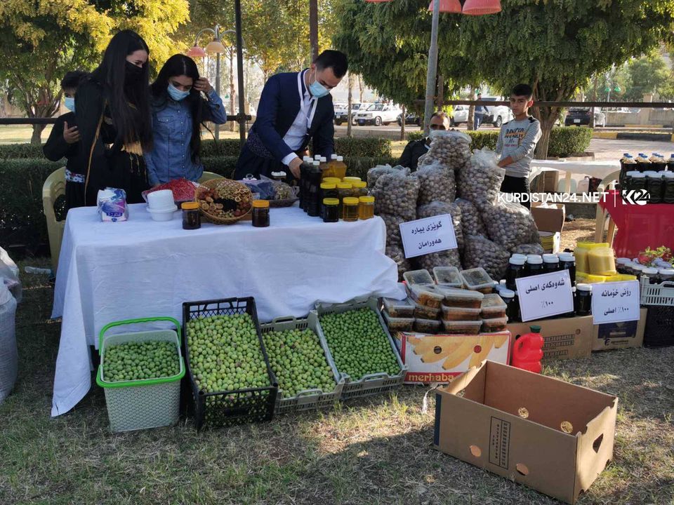 بالصور | حدائق حلبجة تزدان جمالاً بمهرجان 