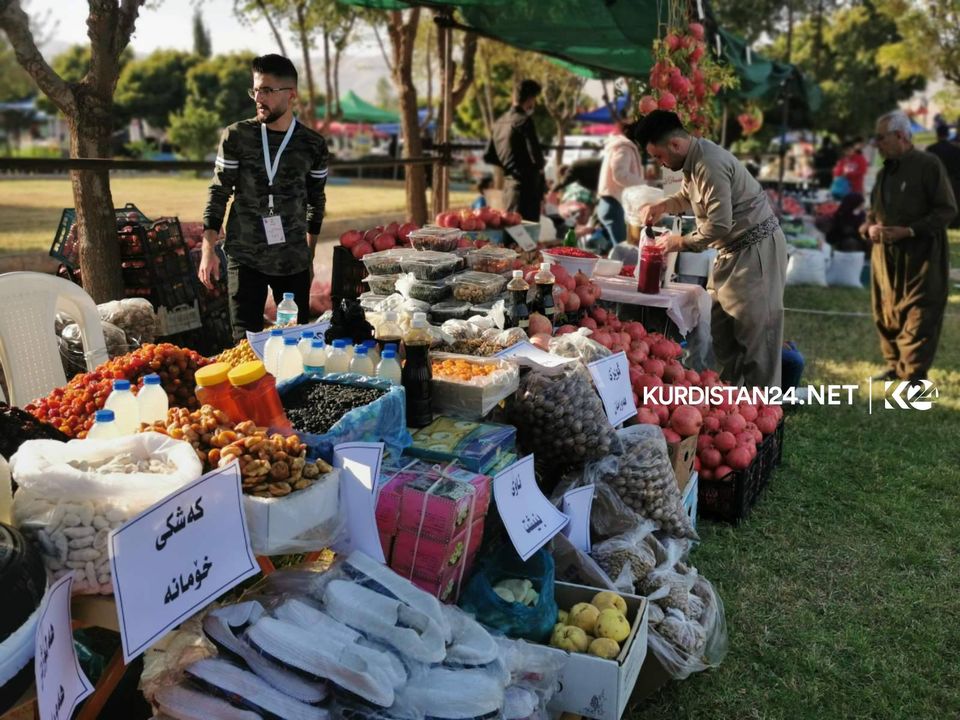 بالصور | حدائق حلبجة تزدان جمالاً بمهرجان 