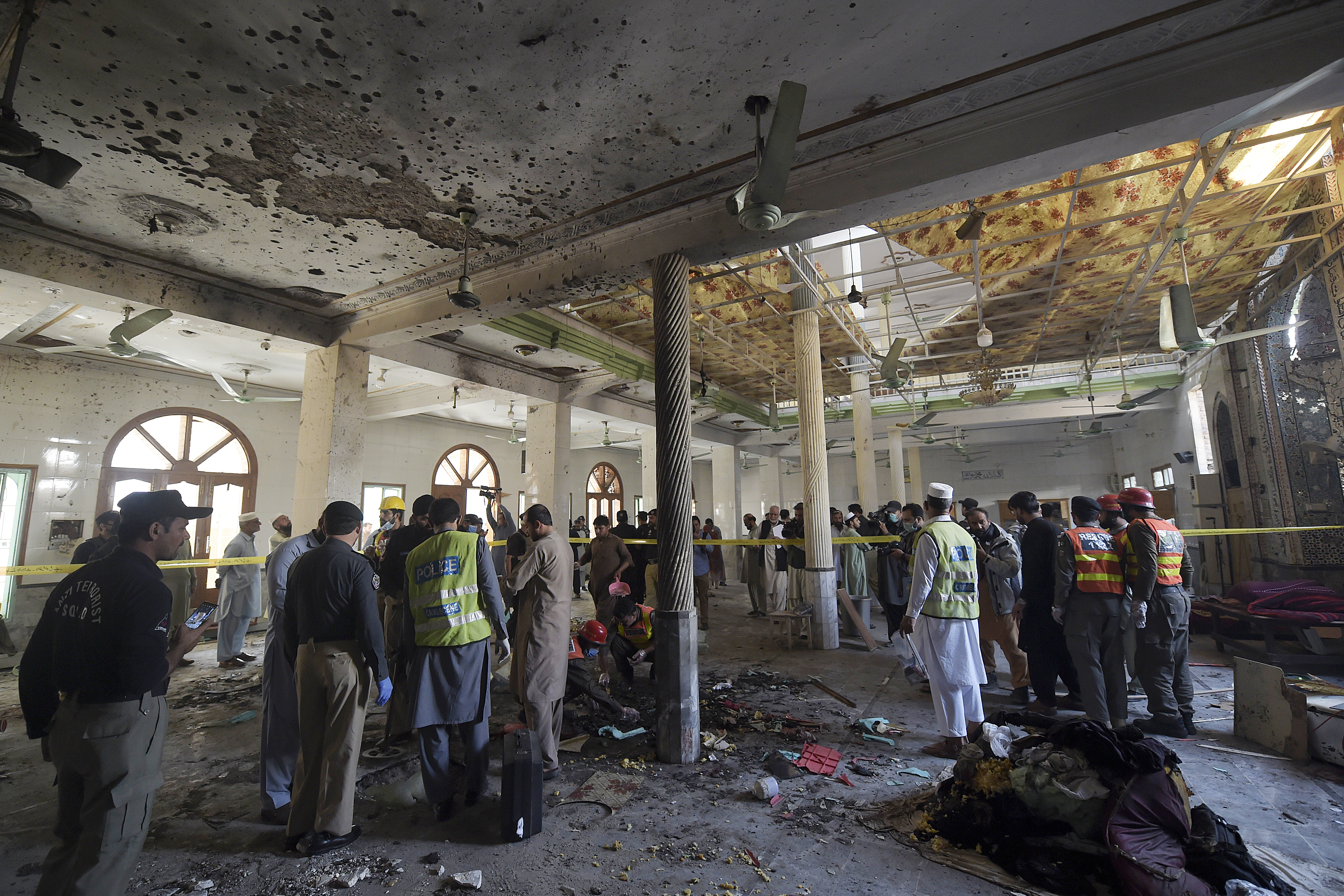 بەوێنە... جانتایەکی بۆمبڕێژکراو لەنێو پۆلێکی فێرکردنی قورئان لە پاکستان تەقییەوە 