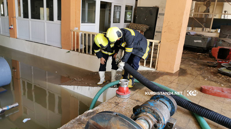 ئاوی سلێمانی رەنگی دەگۆڕێت