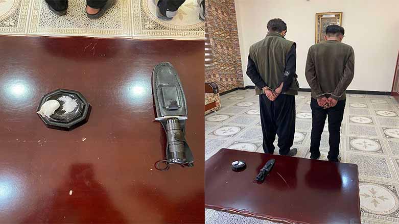 دوو تۆمه‌تبار لە سلێمانی ده‌ستگیركران 