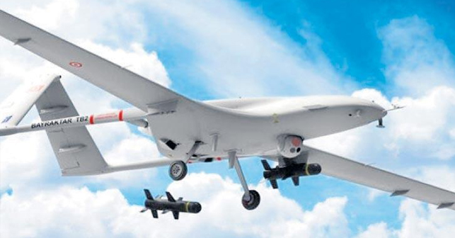 Wêne: Balafira bê balafirvan a bi çek Bayraktar TB2 a Tirkiye. Teknolojiya li ser a Kanadayê ye.