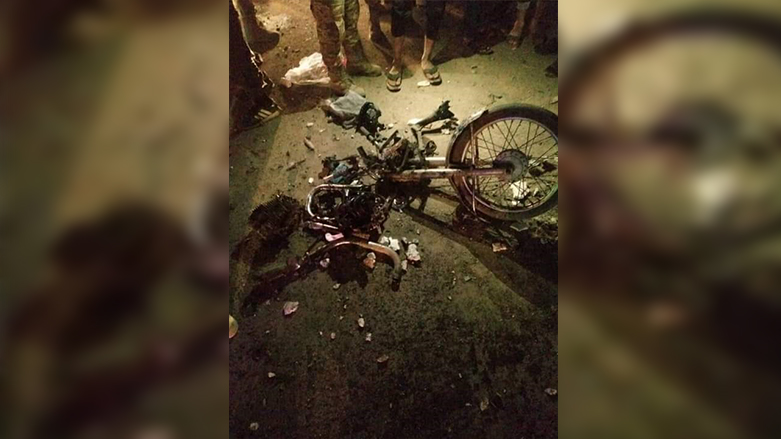Li Efrînê motorsiklêtek teqiya: 2 kuştî û 3 birîndar