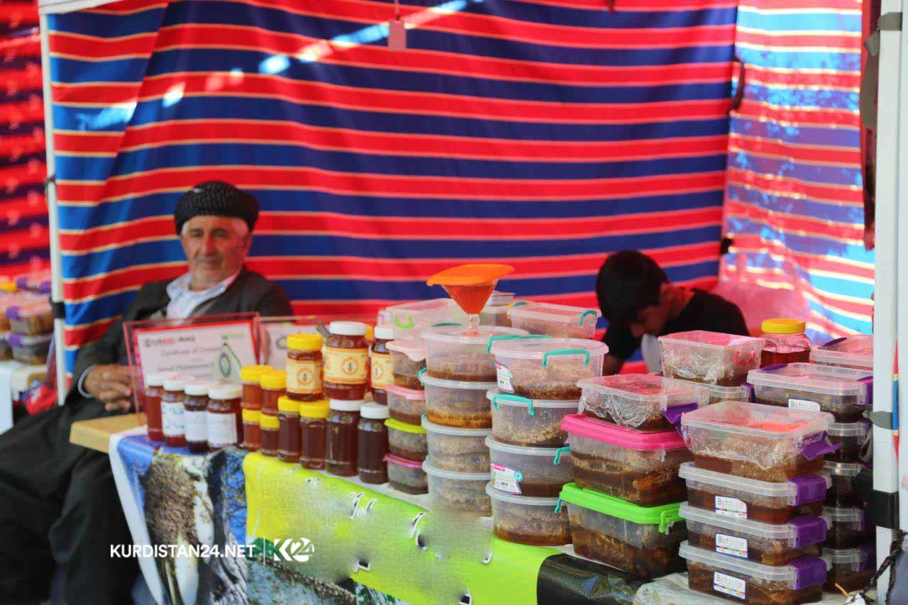 بە وێنە... پێنجەمین فێستیڤاڵی ھەنگوین لە سلێمانی بەڕێوەدەچێت
