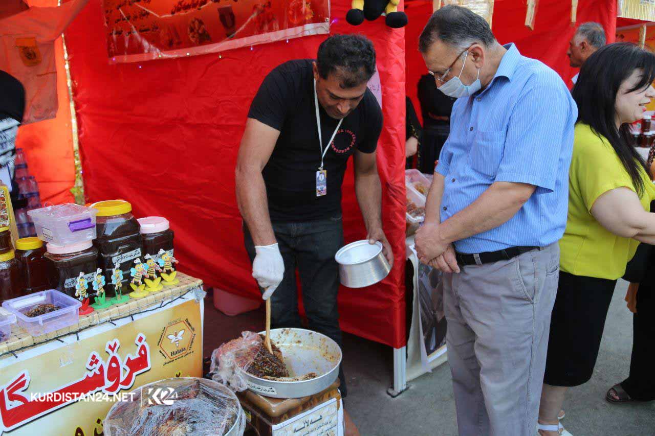 بە وێنە... پێنجەمین فێستیڤاڵی ھەنگوین لە سلێمانی بەڕێوەدەچێت