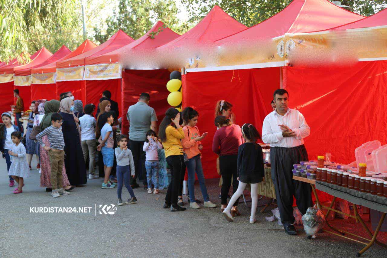 بە وێنە... پێنجەمین فێستیڤاڵی ھەنگوین لە سلێمانی بەڕێوەدەچێت