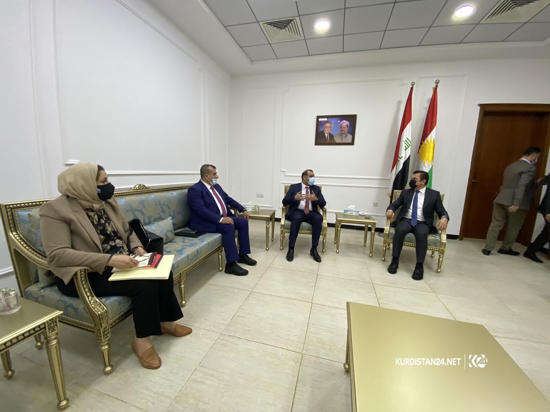 وەزیرانی پلاندانانی ھەرێمی كوردستان و عێراق چەند پرسێك تاوتوێ دەكەن