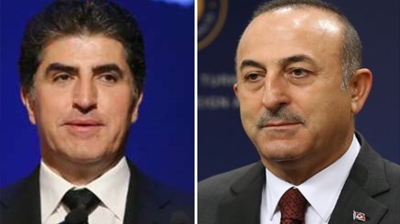 چاوشئۆغلۆ سه‌ره‌خۆشى له‌ سه‌رۆكى هه‌رێمى كوردستان ده‌كات