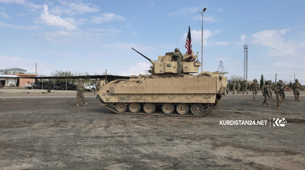 Hêzên Amerîkî gereke çavdêriyê li kêlgehên petrolê yên Rojava dikin