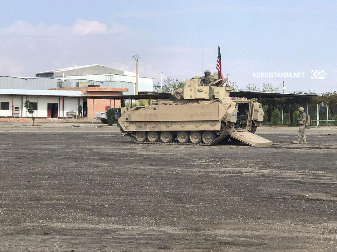 Hêzên Amerîkî gereke çavdêriyê li kêlgehên petrolê yên Rojava dikin