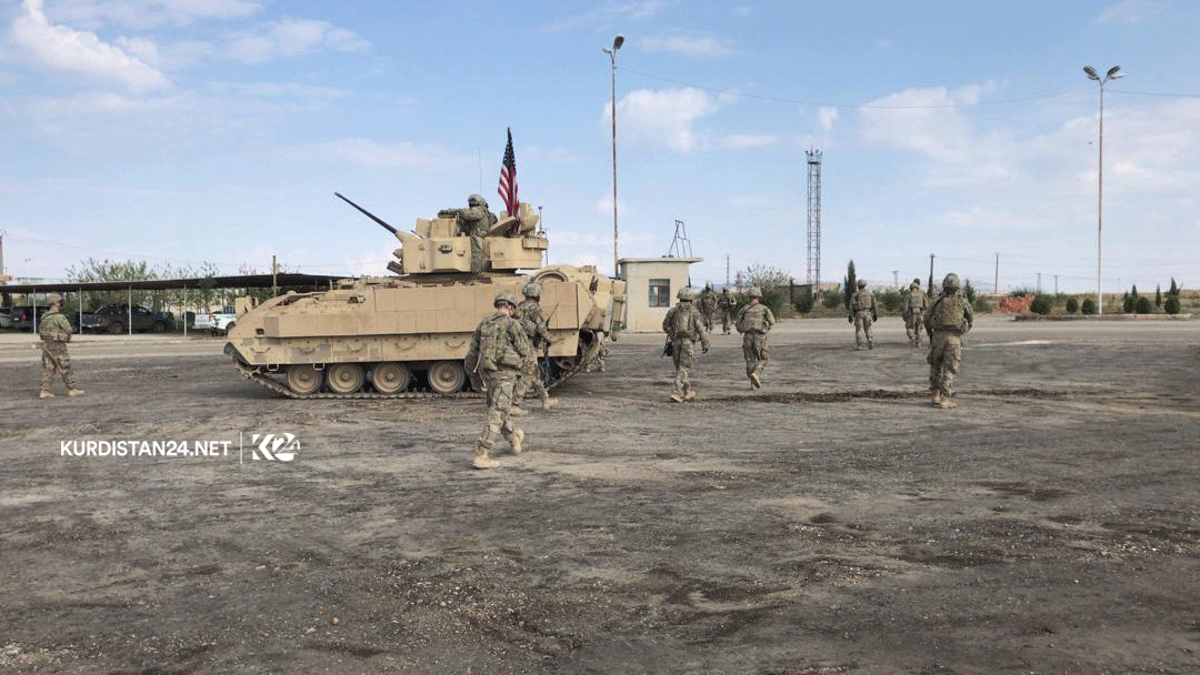 Hêzên Amerîkî gereke çavdêriyê li kêlgehên petrolê yên Rojava dikin