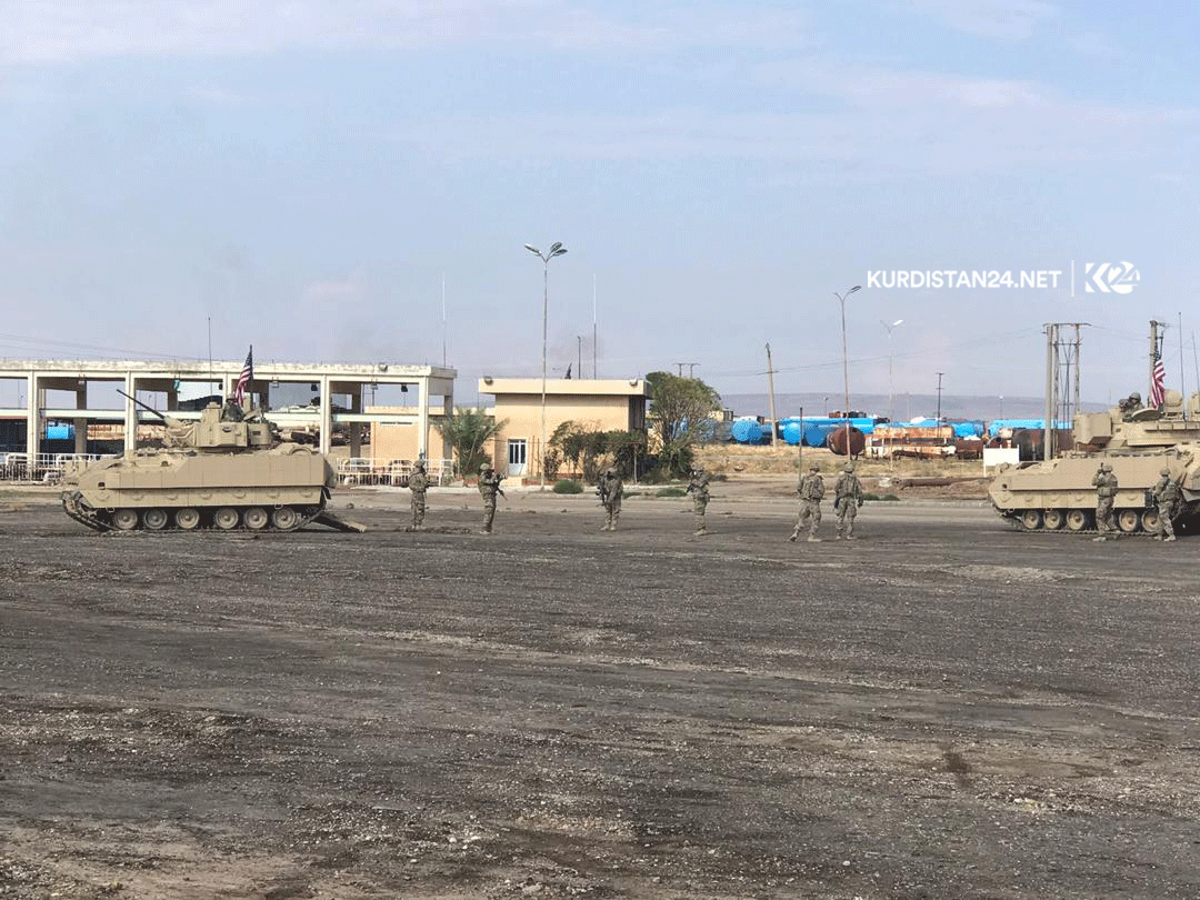 Hêzên Amerîkî gereke çavdêriyê li kêlgehên petrolê yên Rojava dikin