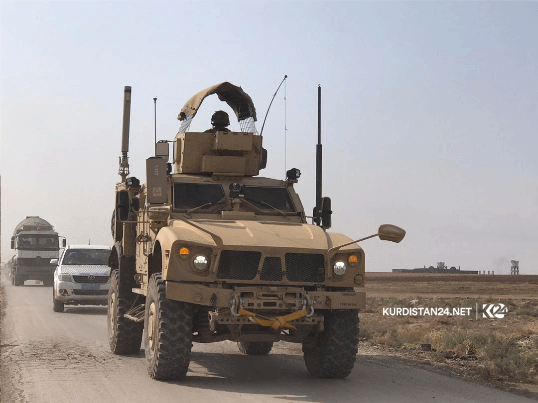 Hêzên Amerîkî gereke çavdêriyê li kêlgehên petrolê yên Rojava dikin
