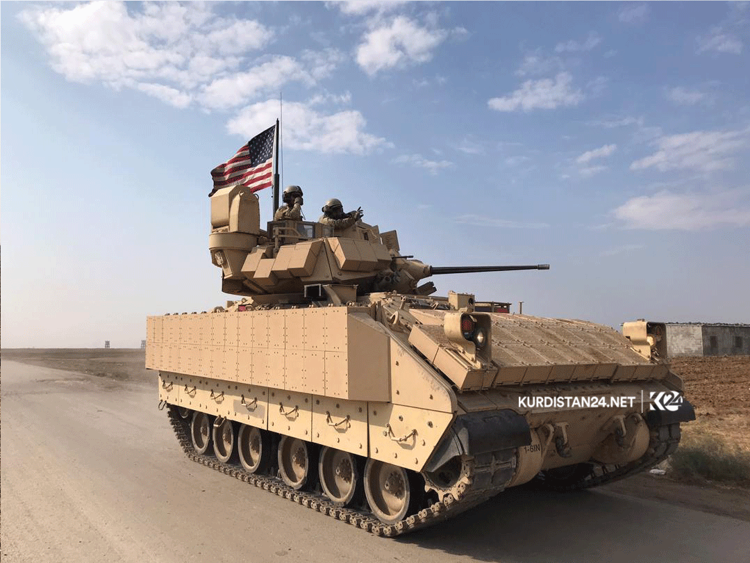 Hêzên Amerîkî gereke çavdêriyê li kêlgehên petrolê yên Rojava dikin
