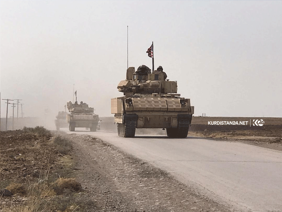 Hêzên Amerîkî gereke çavdêriyê li kêlgehên petrolê yên Rojava dikin